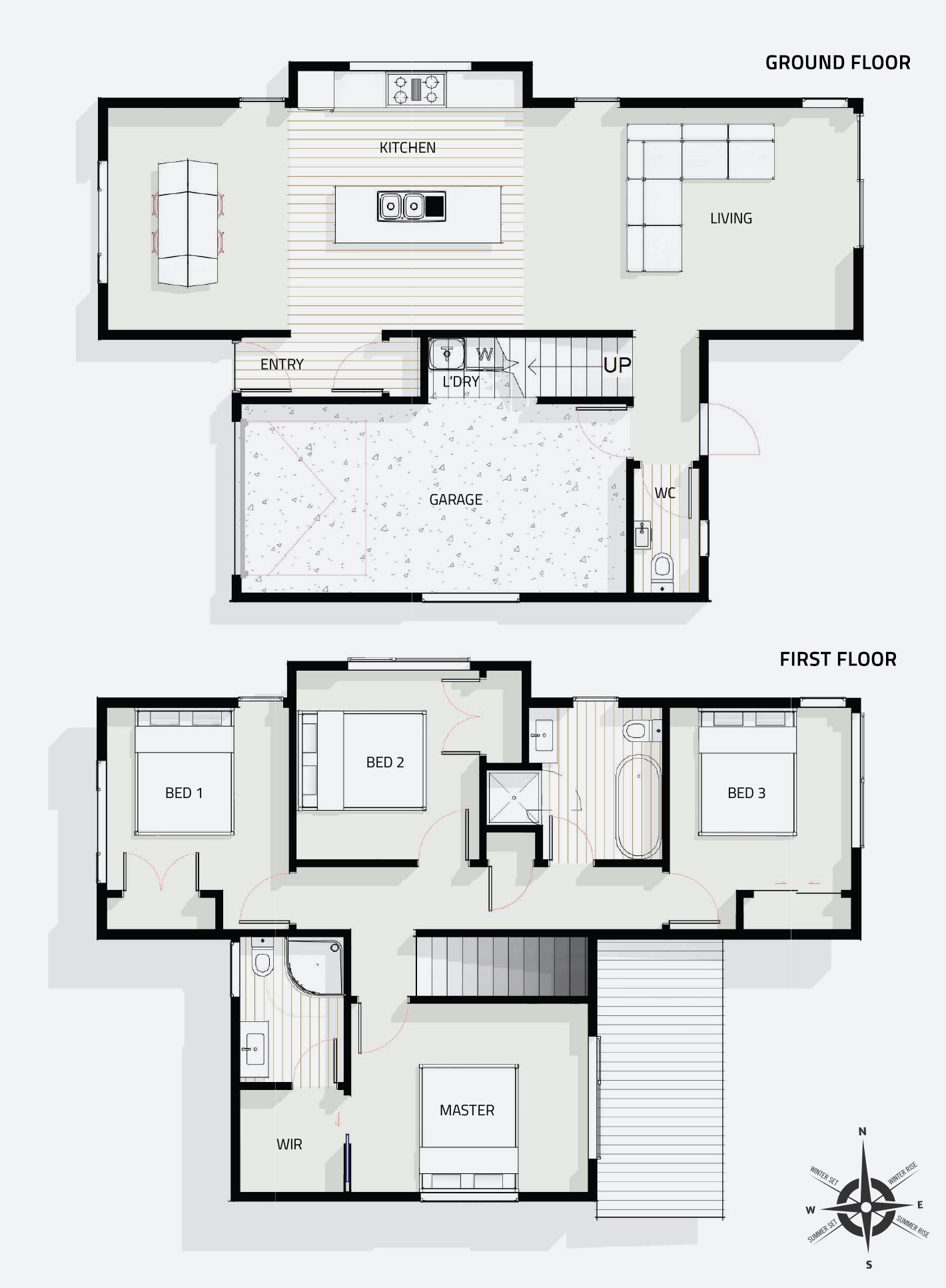 Lot 47 boasts four genuine double bedrooms and with open plan living centred around a high-spec kitchen