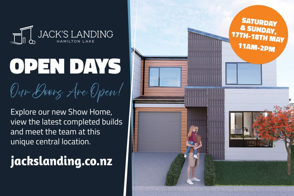 May Open Days at Jack's Landing, Hamilton Lake