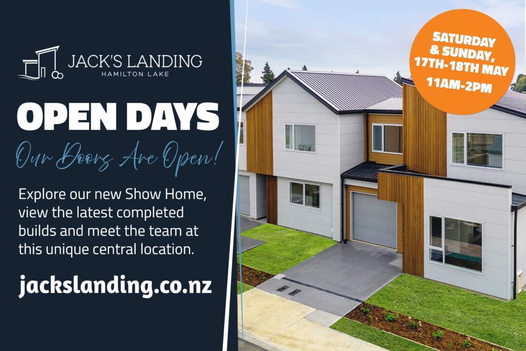 May Open Days at Jack's Landing, Hamilton Lake
