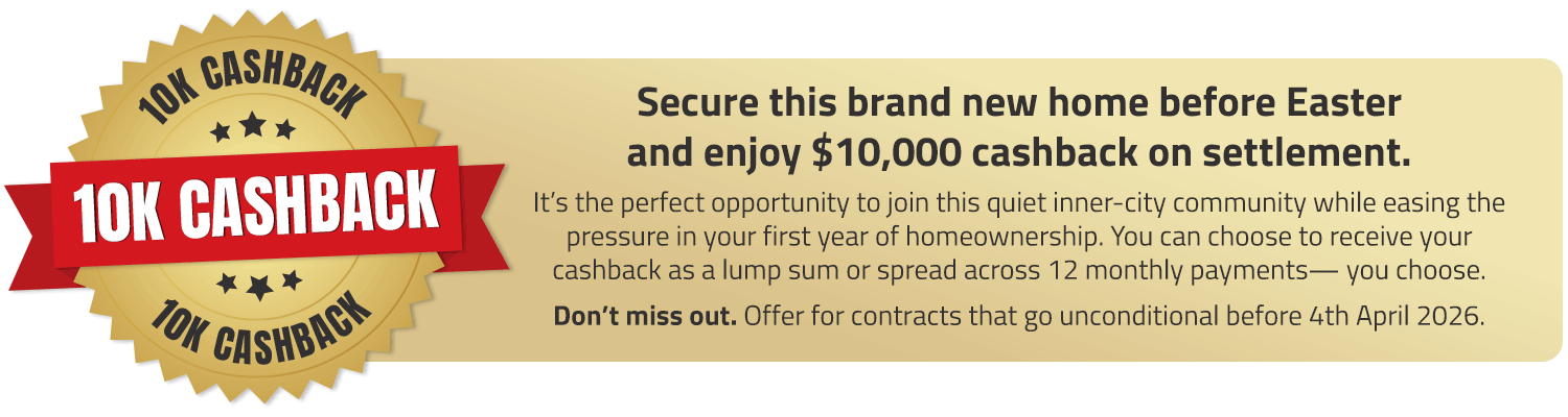 10k cashback and a new home in time for Easter