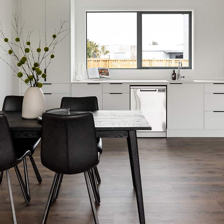 Beautiful and practical new home kitchen at Jack's Landing