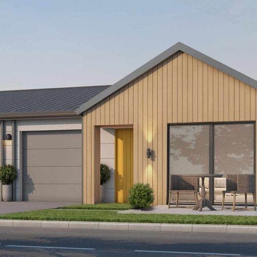 Lot 94 – Three-bed, 2-bath single storey Hamilton home