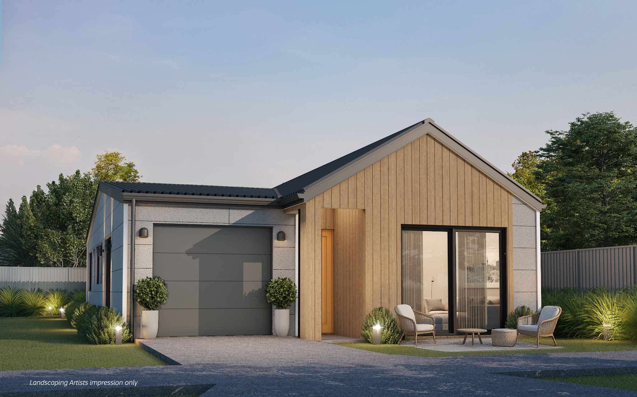 Type C home design exterior – Jack’s Landing Hamilton