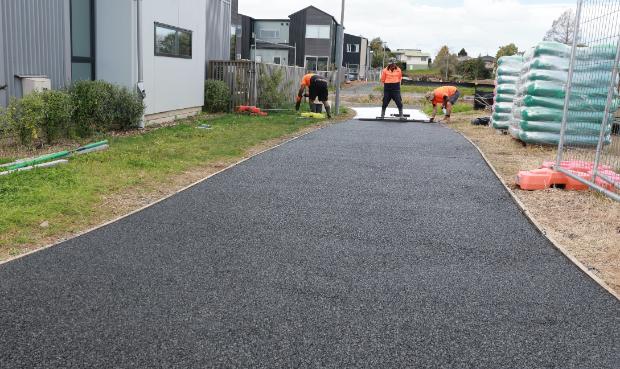 Managing water to prevent flooding is becoming a priority for developers and councils. The Porous Lane allows water to drain through.