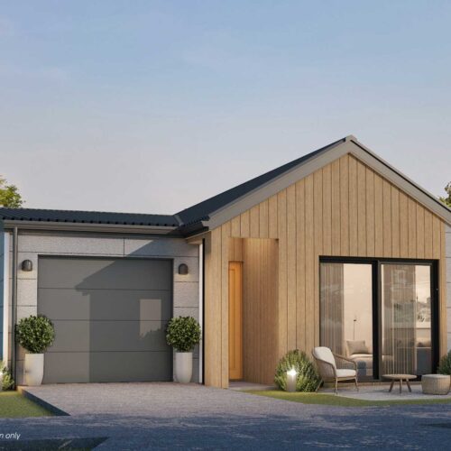 Type C – Three-bed, 2-bath single storey Hamilton home