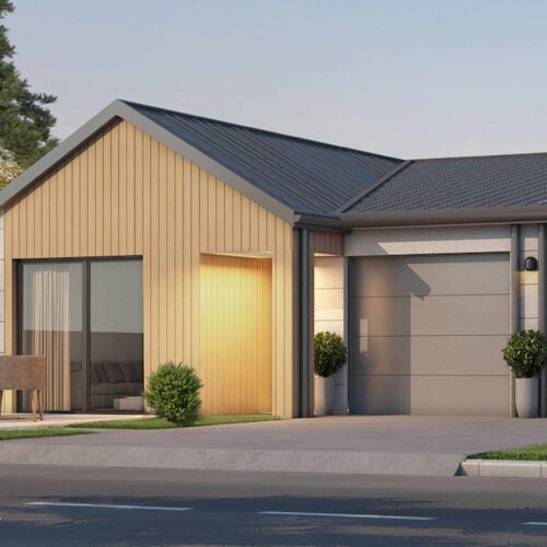 Lot 95 – Three-bed, 2-bath single storey Hamilton home