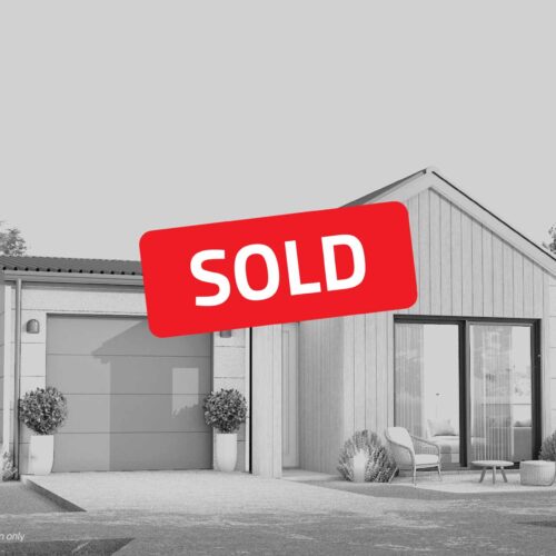 Sold new three-bed home Hamilton