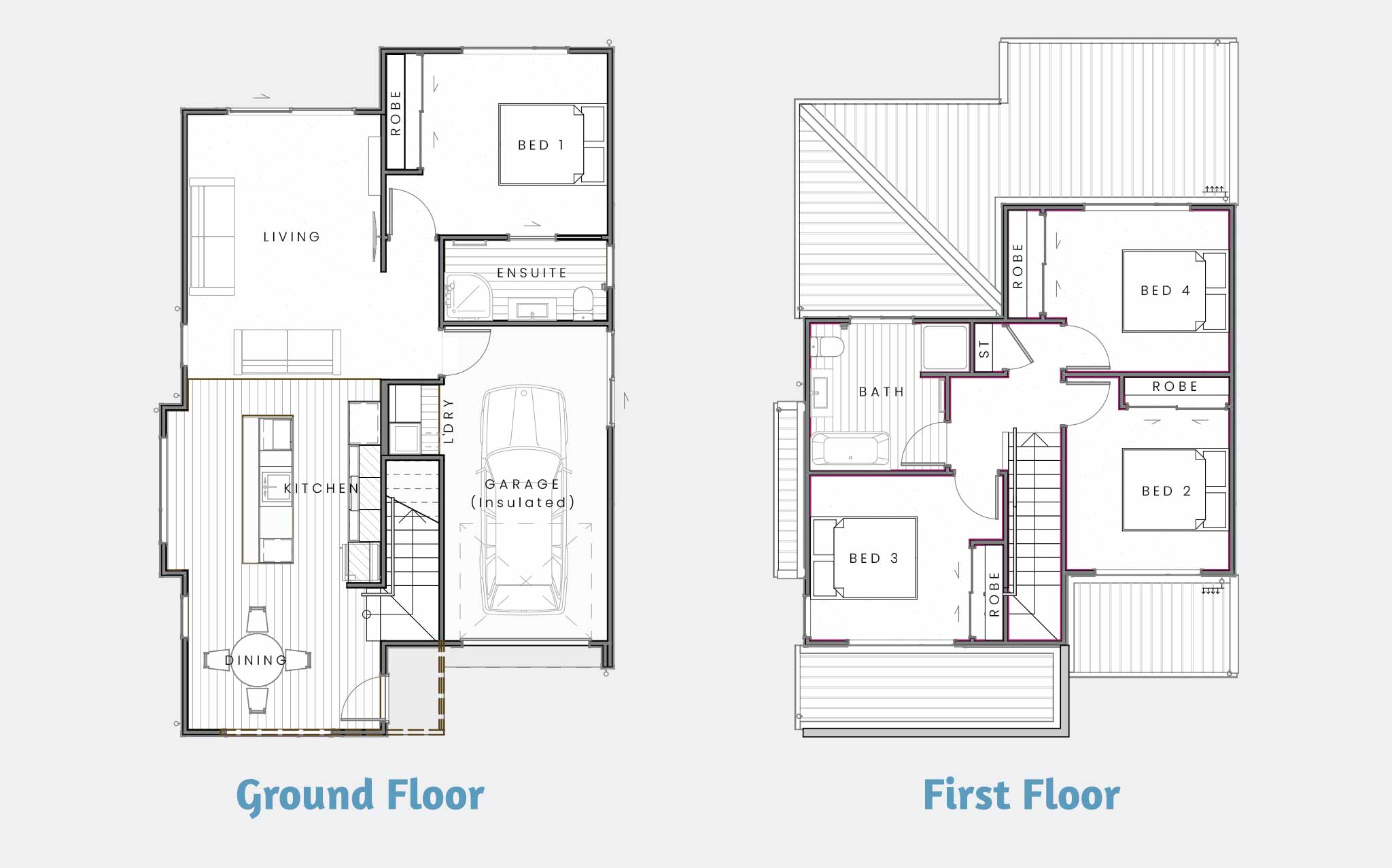 Lot 49 – Four-bed, 2-bath single storey Hamilton home