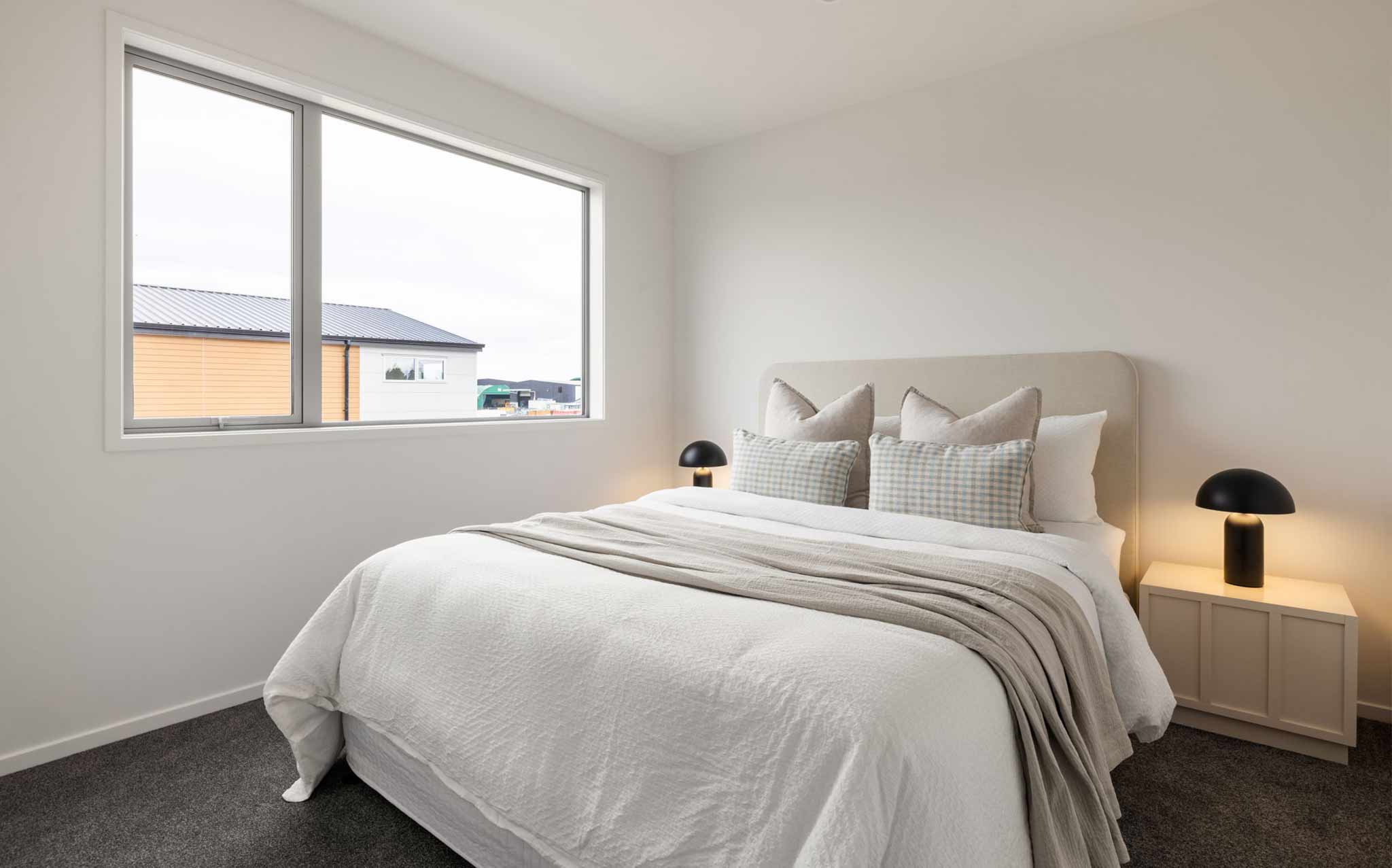 New home bedroom in Hamilton