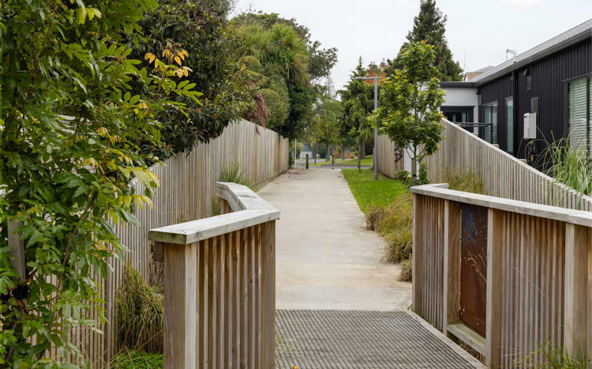 New walkway to Hamilton Lake from Jack’s Landing