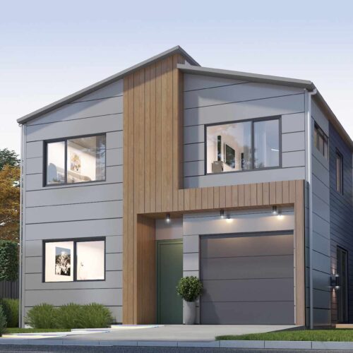 Type D – Three bed, 2.5 bath Hamilton home