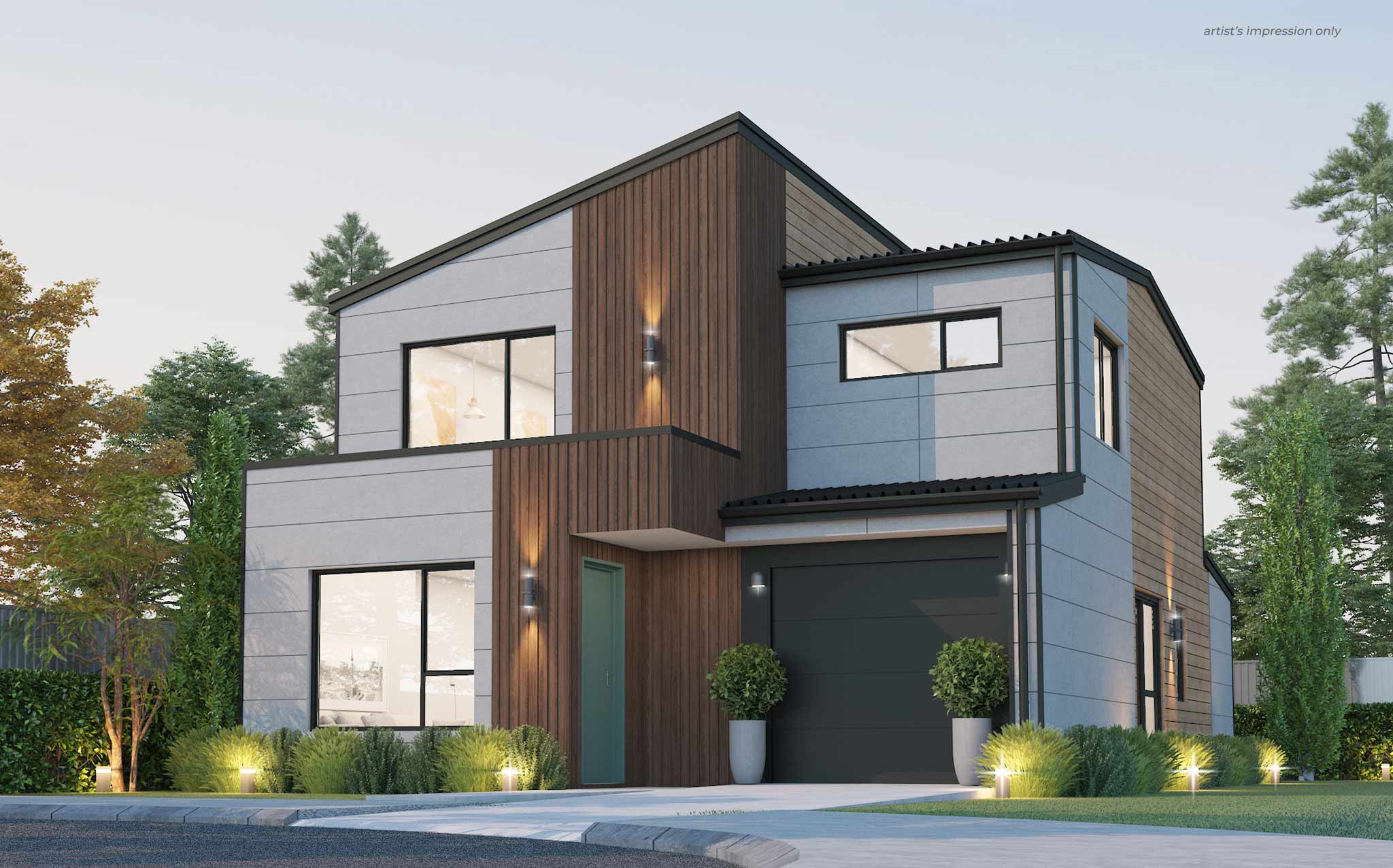 Type F – Four-bed, 2-bath single storey Hamilton home